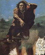 Desparing person Gustave Courbet